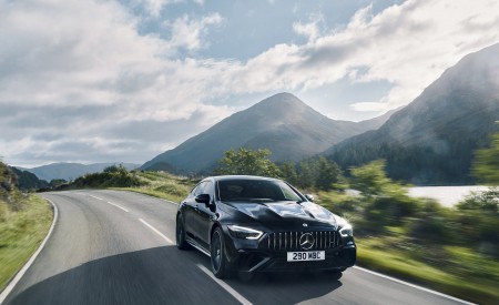 2023 Mercedes-AMG GT 63 S E Performance 4-door (UK-Spec) Front Wallpapers 450x275 (7)