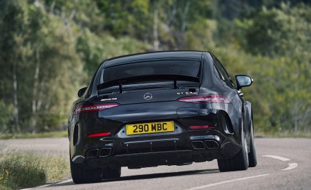 2023 Mercedes-AMG GT 63 S E Performance 4-door (UK-Spec) Rear Wallpapers 450x275 (8)