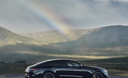 2023 Mercedes-AMG GT 63 S E Performance 4-door (UK-Spec) Side Wallpapers 450x275 (24)