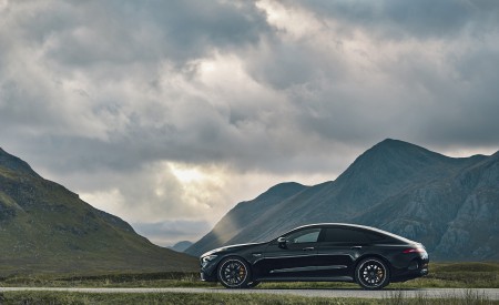 2023 Mercedes-AMG GT 63 S E Performance 4-door (UK-Spec) Side Wallpapers 450x275 (18)
