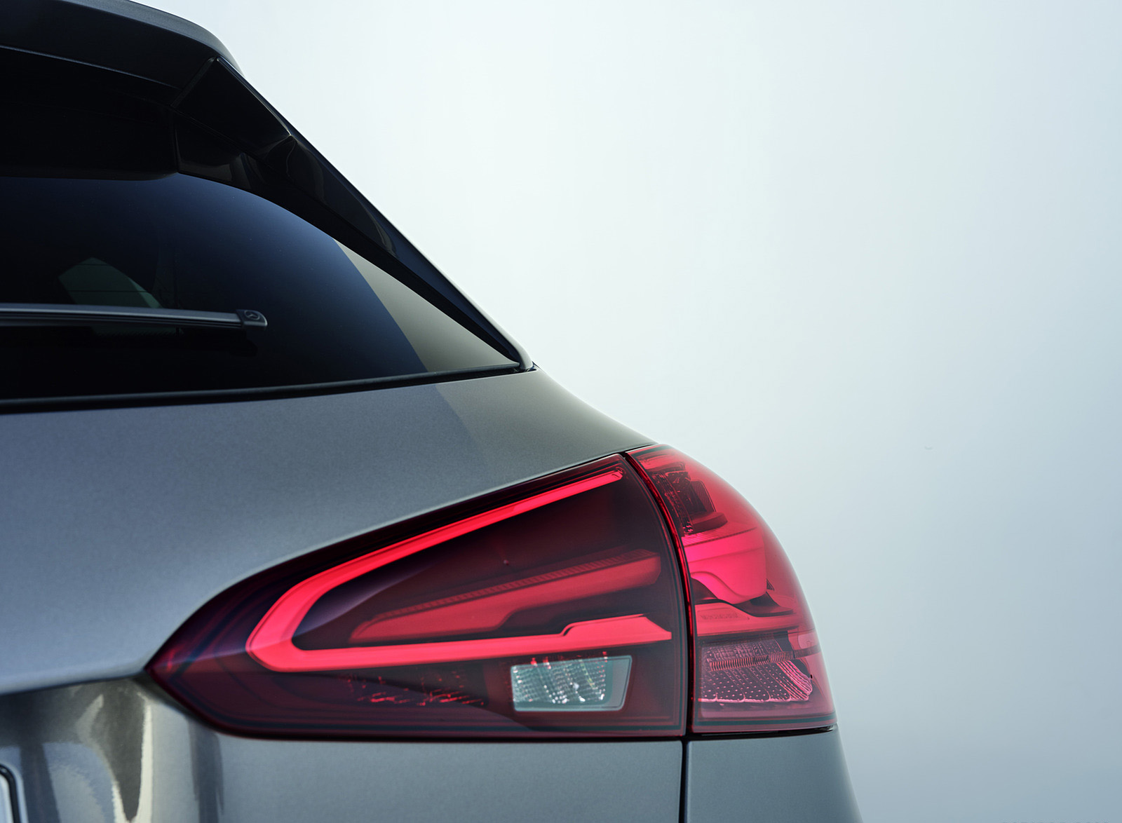 2023 Mercedes-Benz A-Class A 250 e Hatchback AMG Line (Color: Mountain Grey) Tail Light Wallpapers (8)