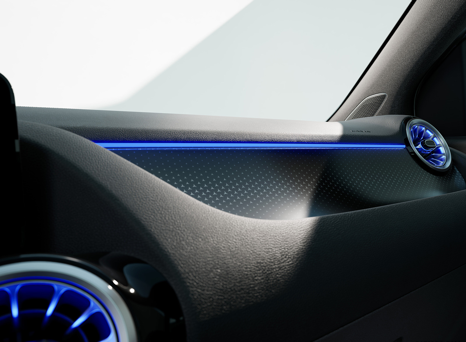 2023 Mercedes-Benz B-Class (Color: Digital White) Interior Detail Wallpapers (9)