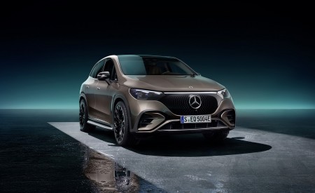 2023 Mercedes-Benz EQE SUV AMG Line Night Package (Color: Velvet Brown Metallic) Front Wallpapers 450x275 (41)