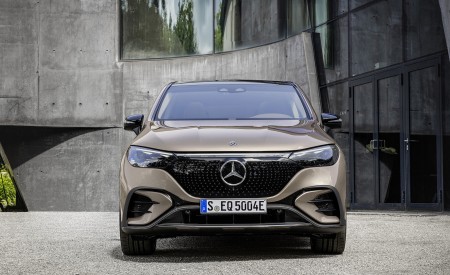 2023 Mercedes-Benz EQE SUV AMG Line Night Package (Color: Velvet Brown Metallic) Front Wallpapers 450x275 (25)