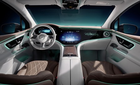 2023 Mercedes-Benz EQE SUV AMG Line Night Package (Color: Velvet Brown Metallic) Interior Cockpit Wallpapers 450x275 (51)