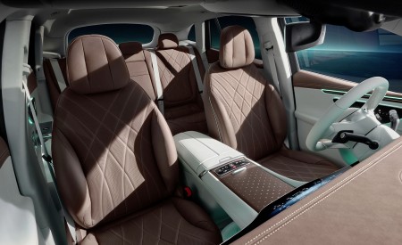 2023 Mercedes-Benz EQE SUV AMG Line Night Package (Color: Velvet Brown Metallic) Interior Seats Wallpapers 450x275 (52)