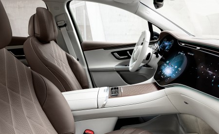 2023 Mercedes-Benz EQE SUV AMG Line Night Package (Color: Velvet Brown Metallic) Interior Wallpapers 450x275 (36)