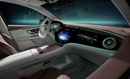 2023 Mercedes-Benz EQE SUV AMG Line Night Package (Color: Velvet Brown Metallic) Interior Wallpapers 450x275 (49)