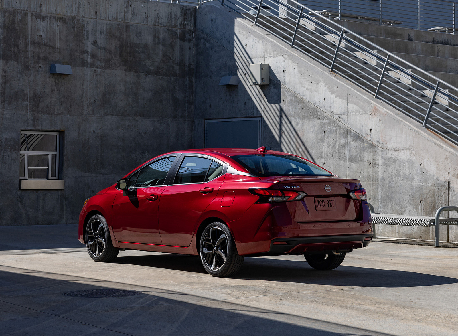 2023 Nissan Versa Rear Three-Quarter Wallpapers (11)