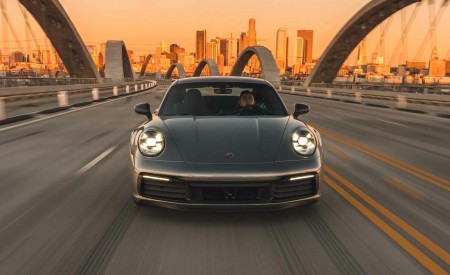 2023 Porsche 911 Carrera T (Color: GT Silver Metallic) Front Wallpapers 450x275 (157)