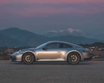 2023 Porsche 911 Carrera T (Color: GT Silver Metallic) Side Wallpapers 150x120