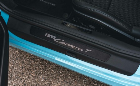 2023 Porsche 911 Carrera T (Color: Gulf Blue) Door Sill Wallpapers 450x275 (142)