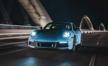 2023 Porsche 911 Carrera T (Color: Gulf Blue) Front Wallpapers 450x275 (114)