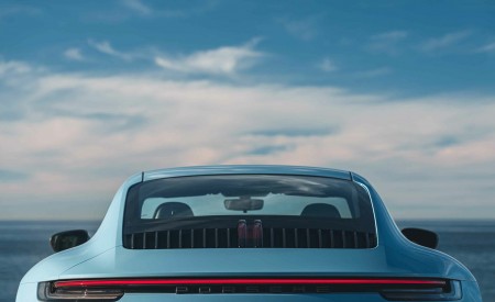 2023 Porsche 911 Carrera T (Color: Gulf Blue) Rear Wallpapers 450x275 (139)