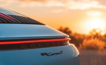 2023 Porsche 911 Carrera T (Color: Gulf Blue) Tail Light Wallpapers 450x275 (135)
