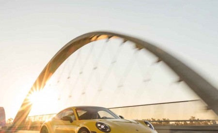 2023 Porsche 911 Carrera T (Color: Racing Yellow) Front Three-Quarter Wallpapers 450x275 (30)
