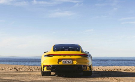 2023 Porsche 911 Carrera T (Color: Racing Yellow) Rear Wallpapers 450x275 (64)