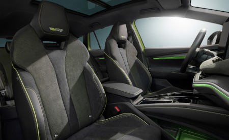 2023 Skoda Enyaq RS iV Interior Front Seats Wallpapers 450x275 (124)