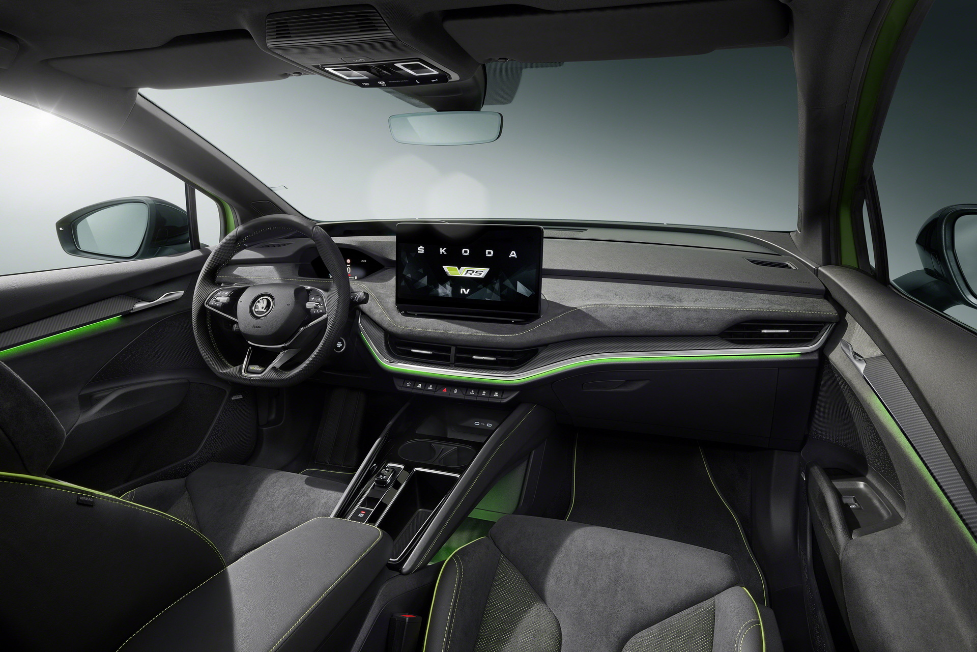 2023 Skoda Enyaq RS iV Interior Wallpapers (9)