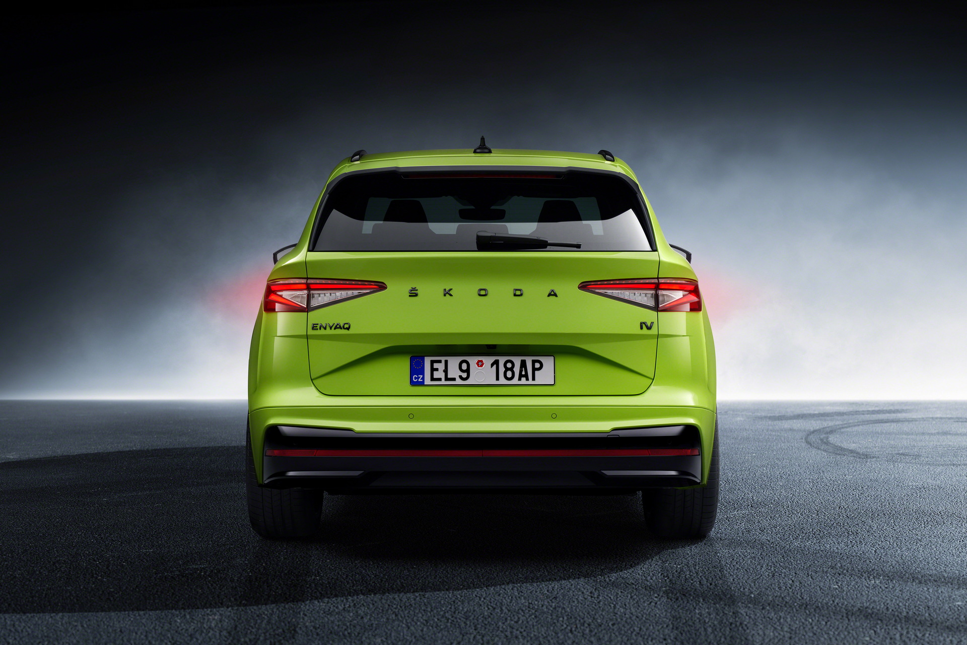 2023 Skoda Enyaq RS iV Rear Wallpapers (4)