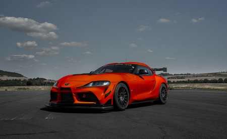 2023 Toyota GR Supra GT4 Front Three-Quarter Wallpapers 450x275 (3)