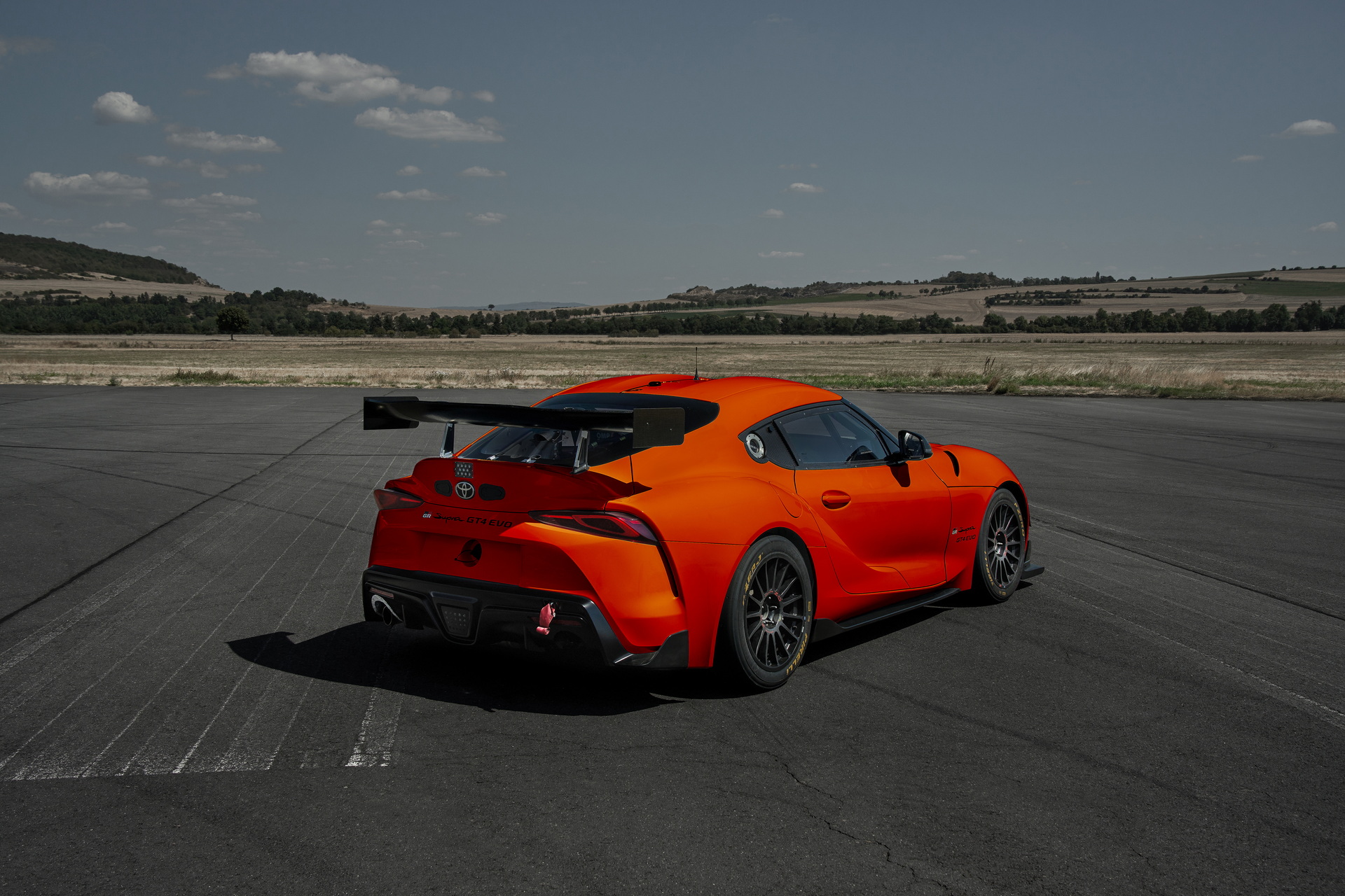 2023 Toyota GR Supra GT4 Rear Three-Quarter Wallpapers (2)