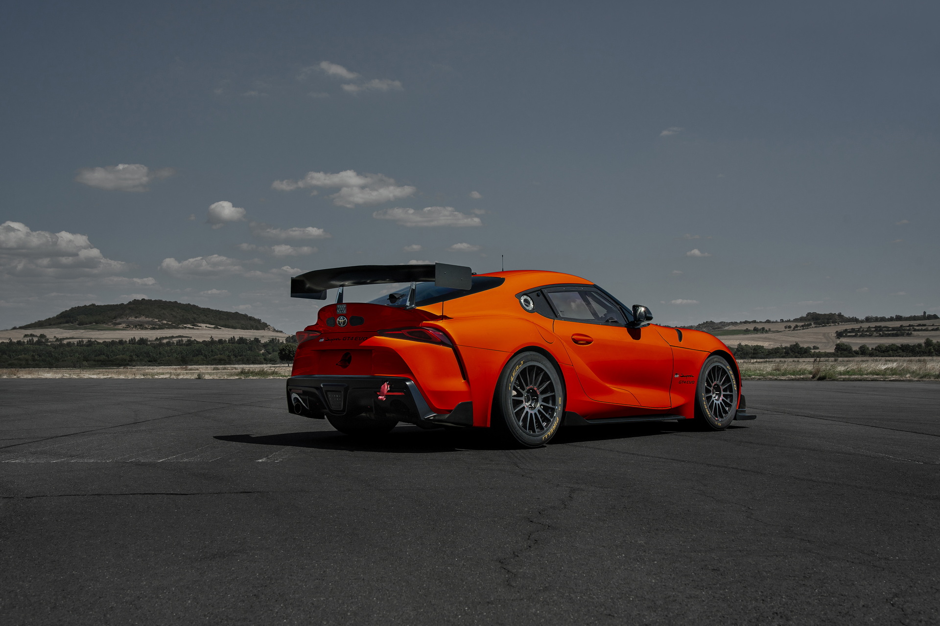 2023 Toyota GR Supra GT4 Rear Three-Quarter Wallpapers  (4)