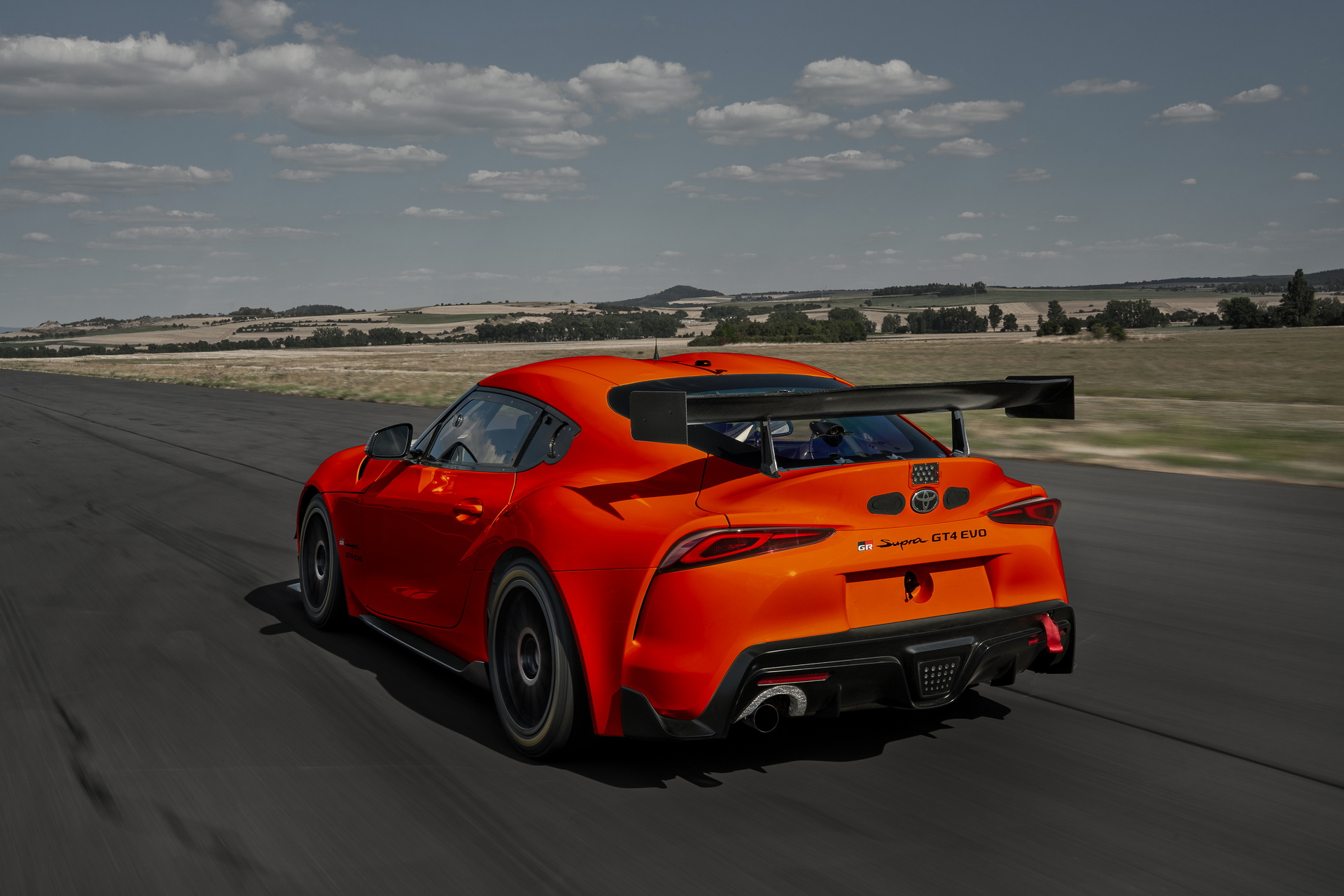 2023 Toyota GR Supra GT4 Rear Three-Quarter Wallpapers (7)