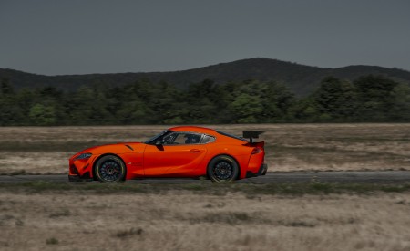 2023 Toyota GR Supra GT4 Side Wallpapers 450x275 (10)