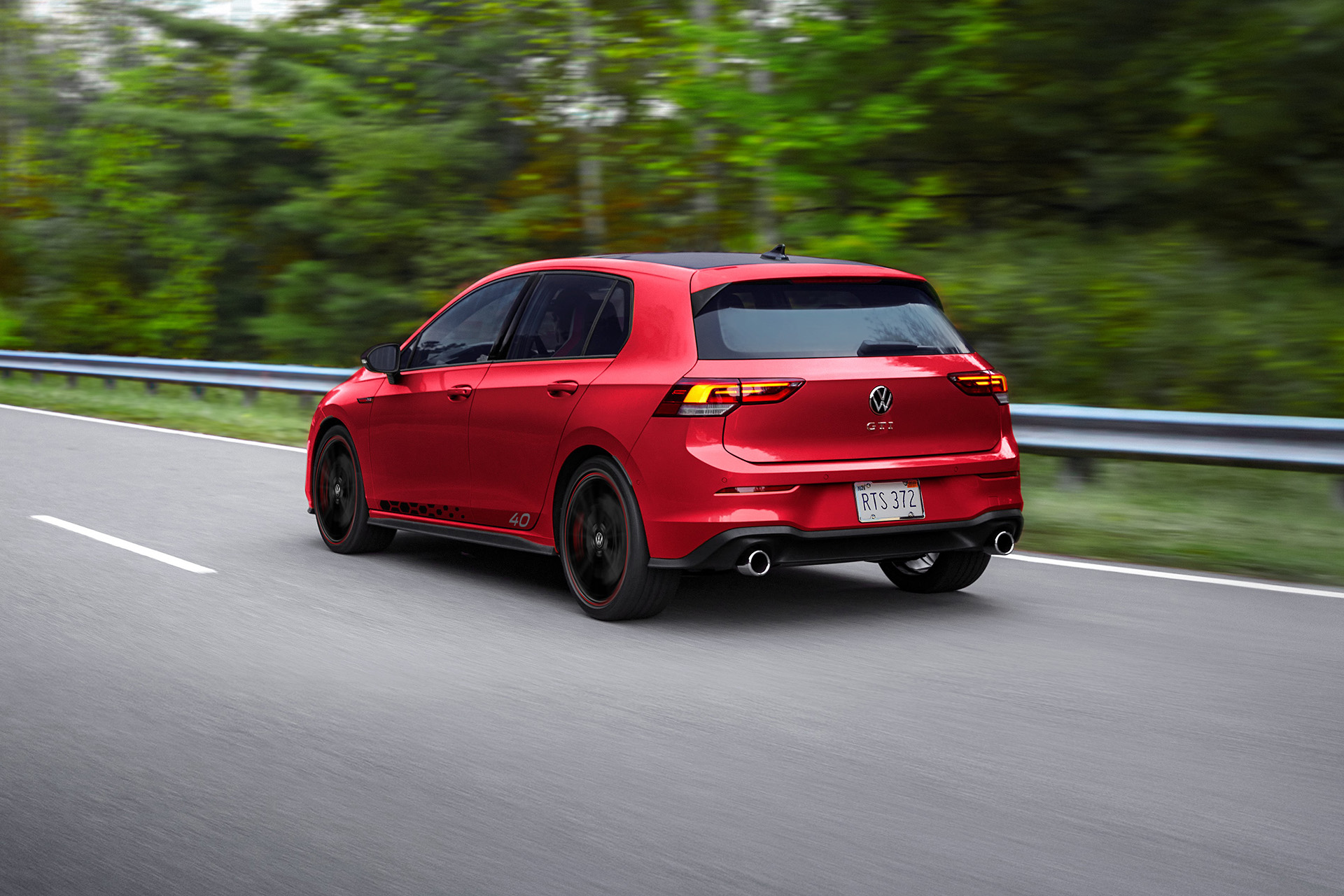 2023 Volkswagen Golf GTI 40th Anniversary Edition Rear Three-Quarter Wallpapers (2)