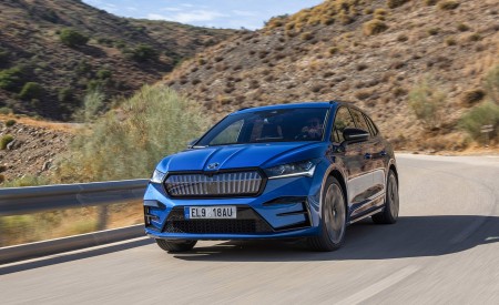 2023 Škoda Enyaq RS iV Front Wallpapers 450x275 (6)
