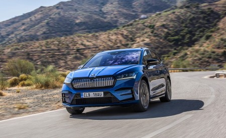 2023 Škoda Enyaq RS iV Front Wallpapers 450x275 (7)