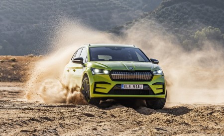 2023 Škoda Enyaq RS iV Front Wallpapers 450x275 (69)