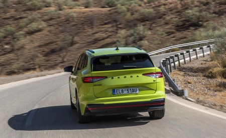 2023 Škoda Enyaq RS iV Rear Wallpapers 450x275 (54)