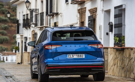 2023 Škoda Enyaq RS iV Rear Wallpapers 450x275 (24)