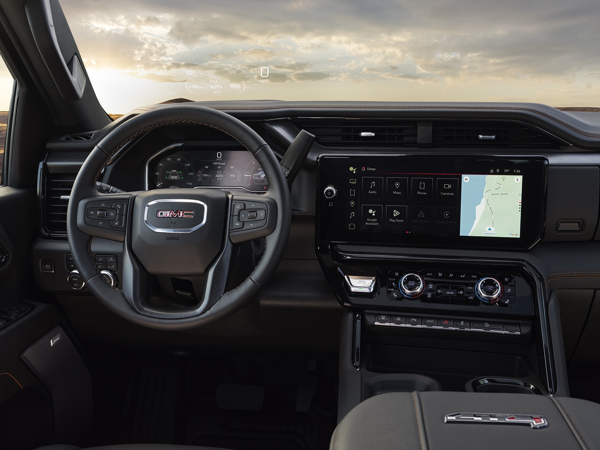 2024 GMC Sierra 2500HD AT4 Interior Wallpapers (6)