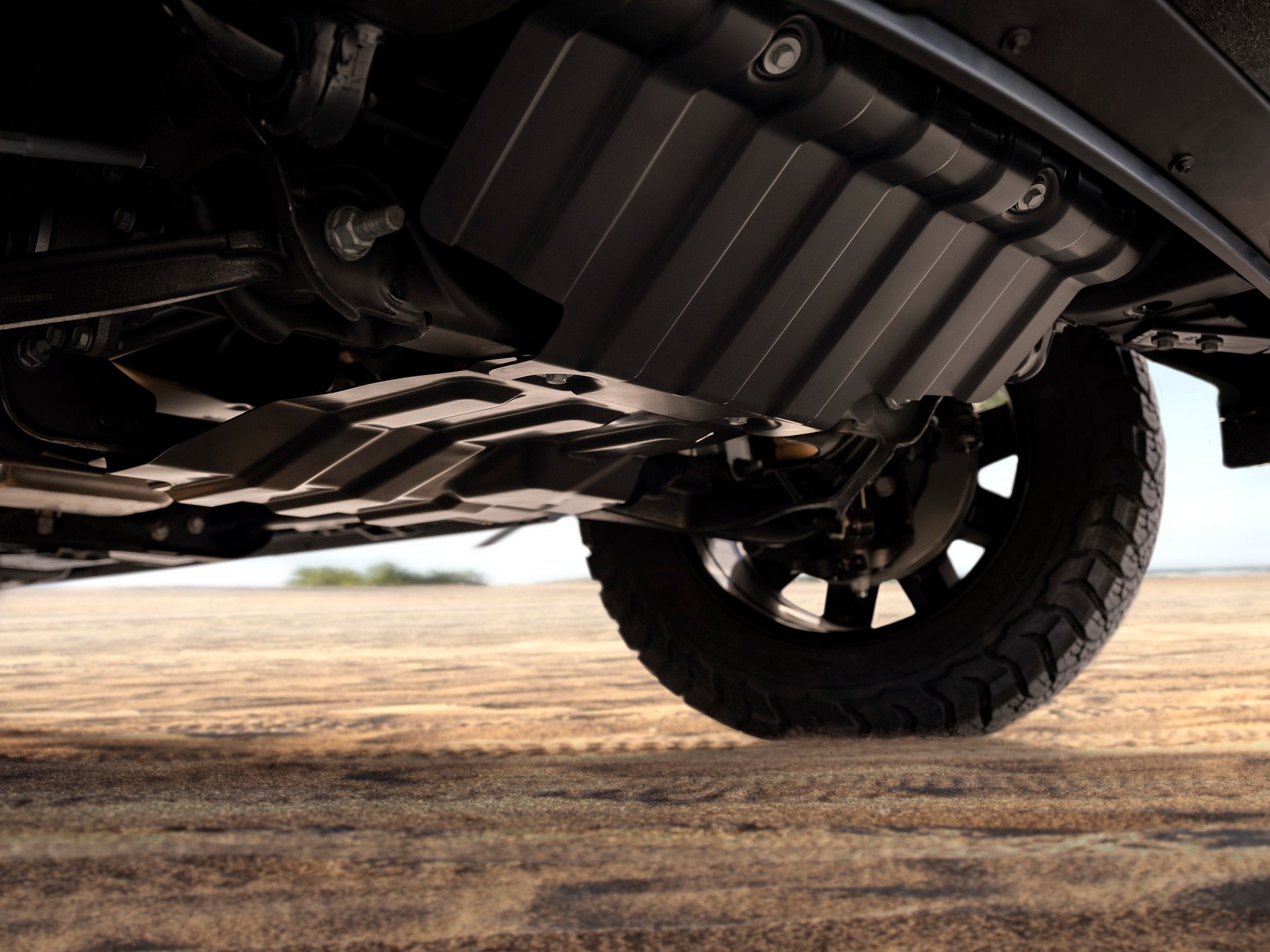 2024 GMC Sierra 2500HD AT4 Undercarriage Wallpapers (5)
