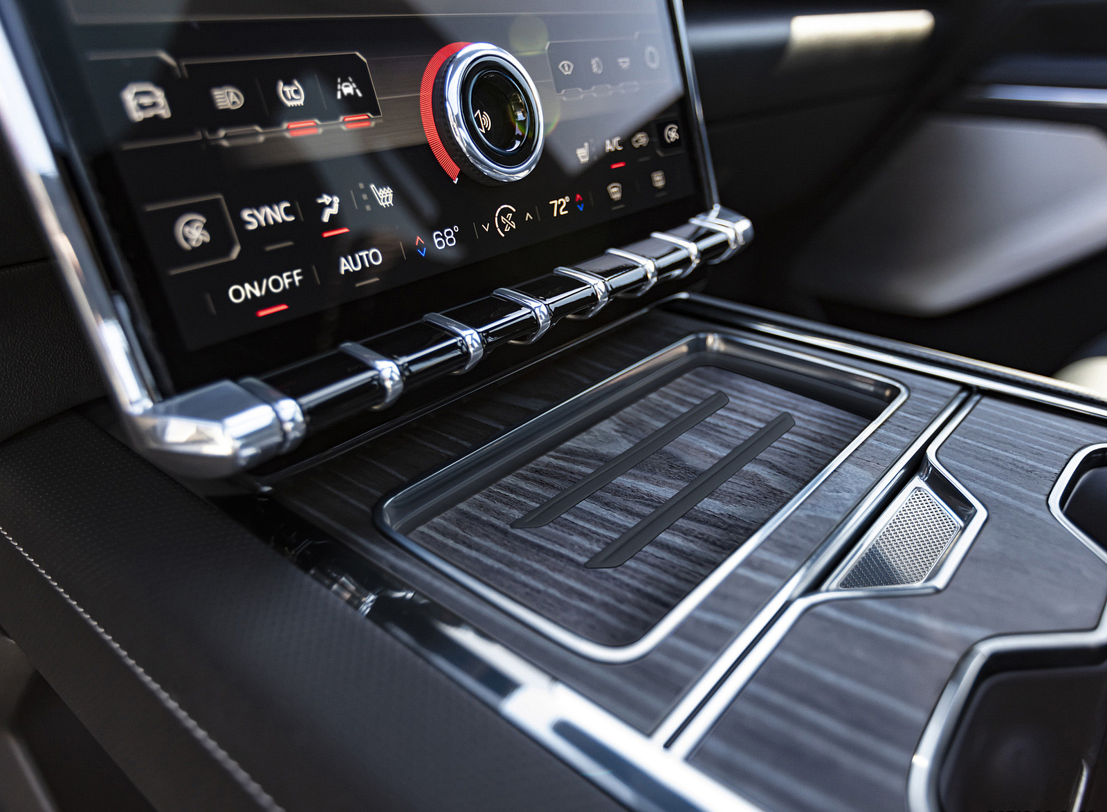 2024 GMC Sierra EV Denali Edition 1 Central Console Wallpapers #15 of 20