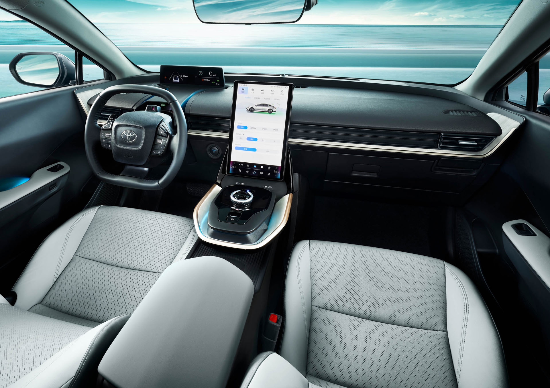 2024 Toyota bZ3 Interior Wallpapers (4)