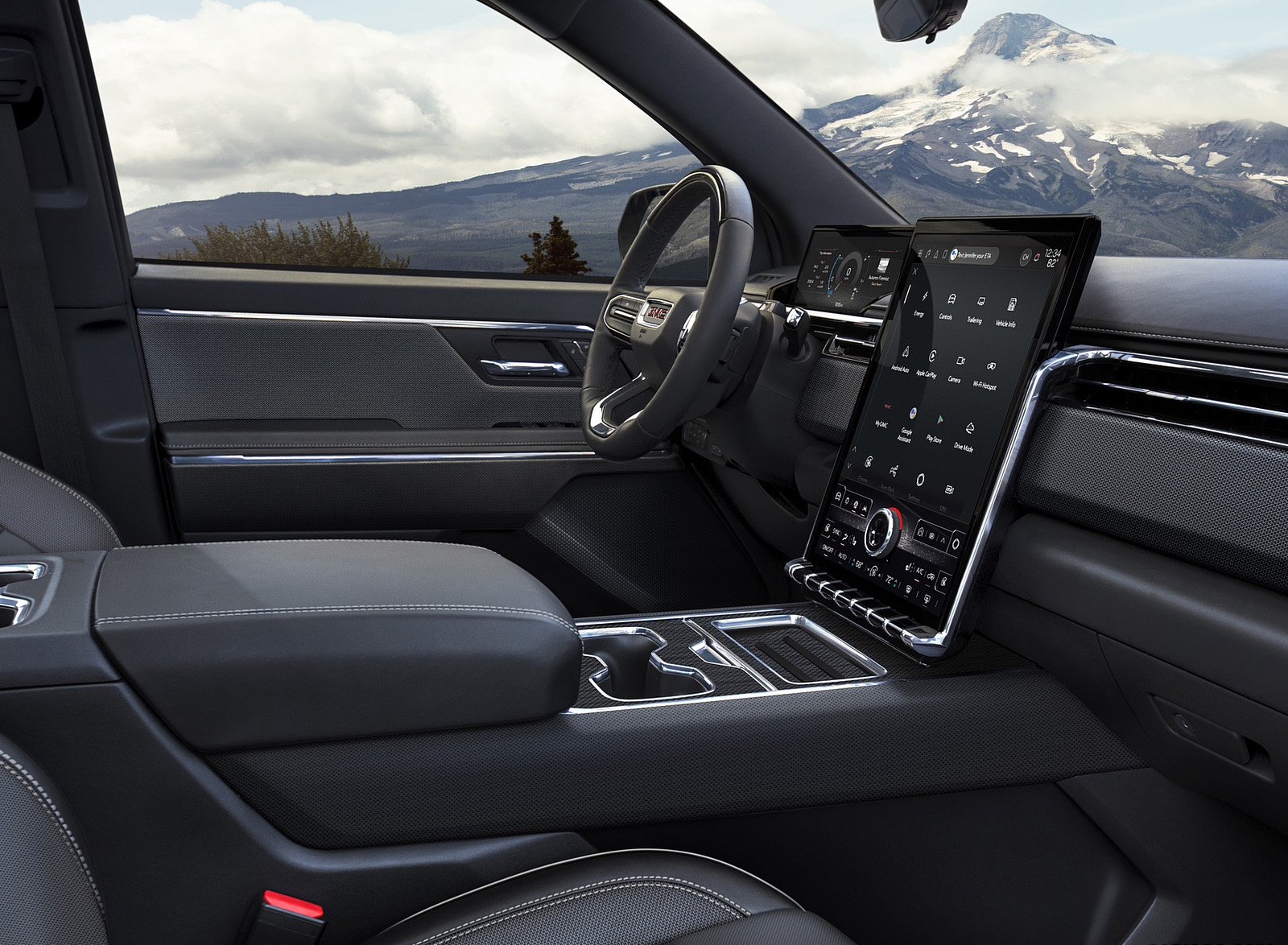 2025 GMC Sierra EV Elevation Interior Wallpapers #20 of 20