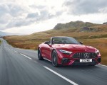 2022 Mercedes-AMG SL 55 (UK-Spec) Front Three-Quarter Wallpapers 150x120 (3)