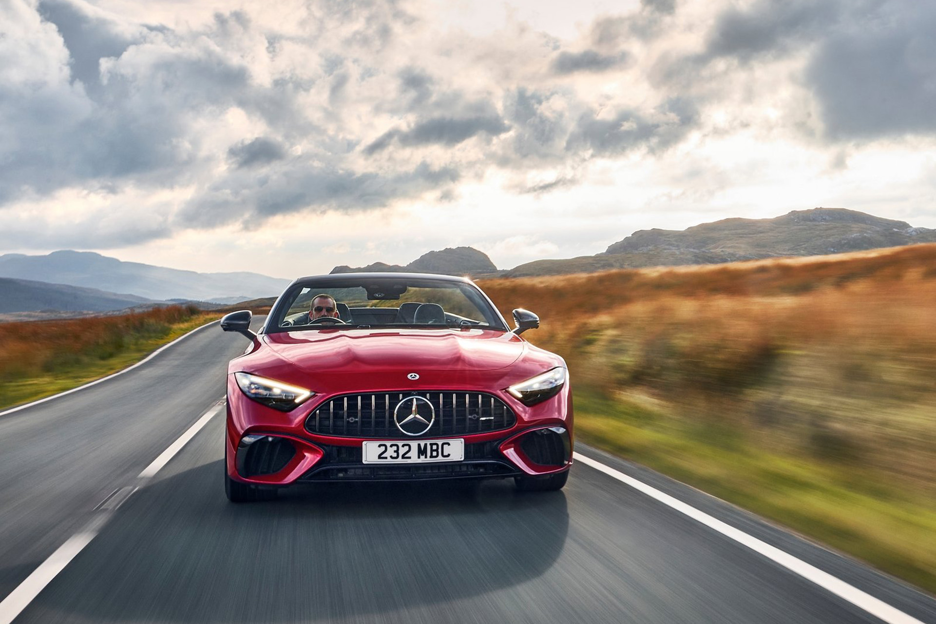 2022 Mercedes-AMG SL 55 (UK-Spec) Front Wallpapers (4)