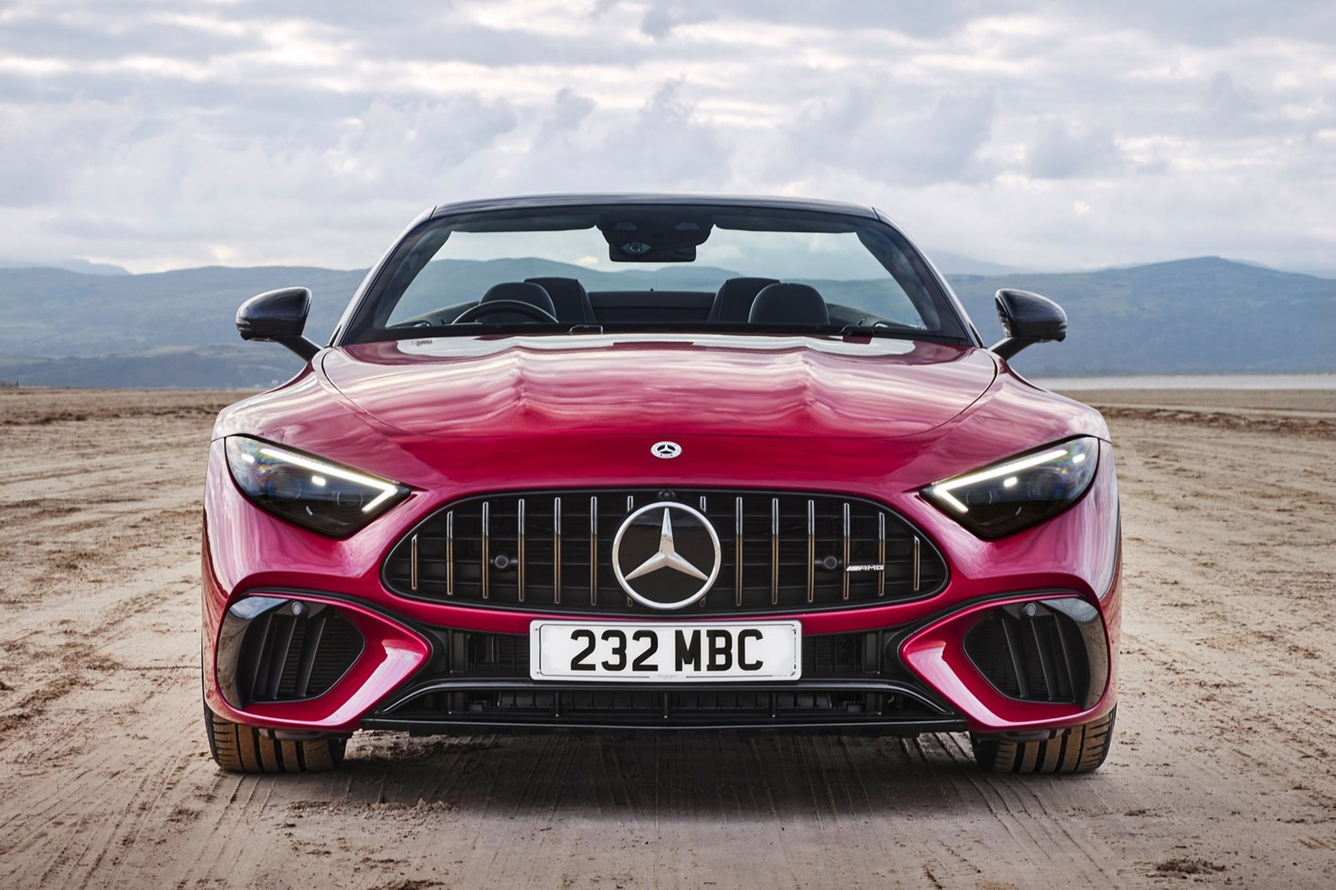 2022 Mercedes-AMG SL 55 UK version Front Wallpapers (13)