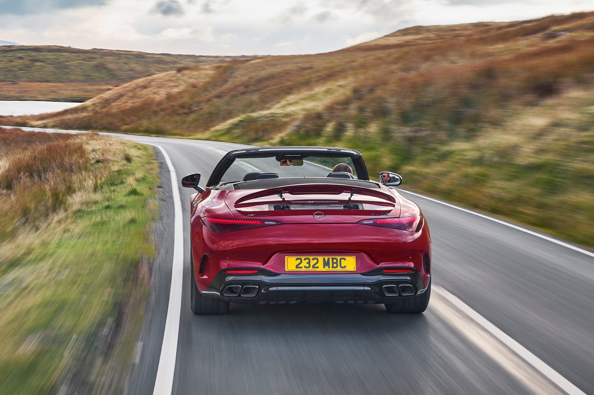 2022 Mercedes-AMG SL 55 (UK-Spec) Rear Wallpapers (8)