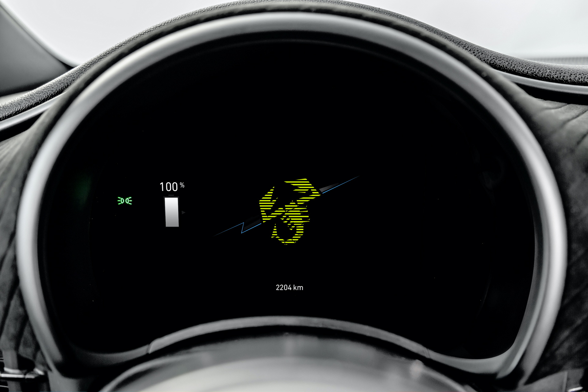 2023 Abarth 500e Digital Instrument Cluster Wallpapers #35 of 42