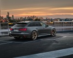 2023 Audi RS6 Avant Performance (Color: Nimbus Grey in Pearl Effect) Rear Three-Quarter Wallpapers 150x120