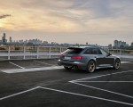 2023 Audi RS6 Avant Performance (Color: Nimbus Grey in Pearl Effect) Rear Three-Quarter Wallpapers 150x120