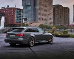2023 Audi RS6 Avant Performance (Color: Nimbus Grey in Pearl Effect) Rear Three-Quarter Wallpapers 150x120