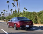 2023 BMW 760i xDrive (Color: Aventurin Red Metallic Two-Tone; US-Spec) Rear Three-Quarter Wallpapers 150x120 (17)