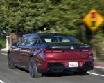 2023 BMW 760i xDrive (Color: Aventurin Red Metallic Two-Tone; US-Spec) Rear Three-Quarter Wallpapers 150x120 (19)